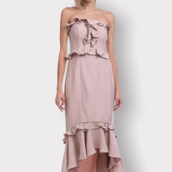 C/MEO Collective, Strapless Evening Gown, Size M - Picture 6 of 16